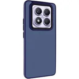 Чохол Epik TPU+PC Lyon Frosted для Xiaomi Redmi Note 14 Pro 4G Navy Blue