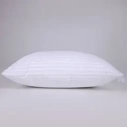 Набір подушок MirSon  №0126 Сolor Fun Line Stripe White Silk 2 шт. білий (2200011158198) - мініатюра 4