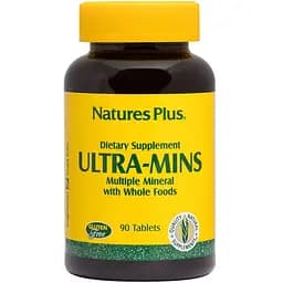 Комплекс мультімінералів NaturesPlus Ultra-Mins хелатний 90 таблеток