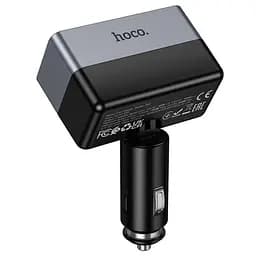 АЗП Hoco Z65A Smart cigarette lighter PD45W (1USB-A/2C) Black - мініатюра 4