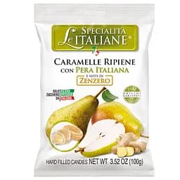 Конфеты Le Specialitа Italiane Caramelle Ripiene Di Pere Dell Emilia Romagna 100 г