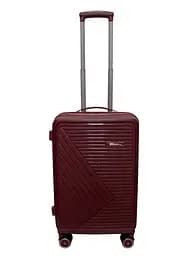 Валіза міні ручна поклажа Milano bag 050 поліпропілен XS Бордовий