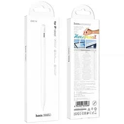 Стилус Hoco GM114 Smart active Pad dedicated capacitive pen for iPad White - мініатюра 4