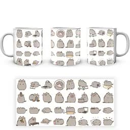 Кухоль GeekLand Pusheen Пушин Багато котів РС.02.377 330 мл різнобарвний - мініатюра 3