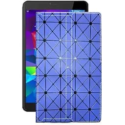 Чохол StatusCASE з екошкіри для планшету Nomi Ultra 4 LTE 10 C101034 Синій ромб