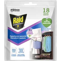 Подушечки від молі Raid Essentials Лаванда 18 шт.