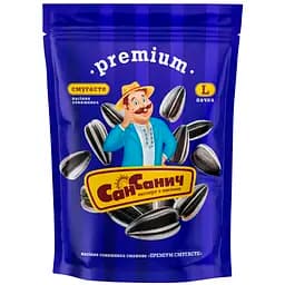 Семечки подсолнечника Сан Саныч Премиум полосатые жареные 140 г