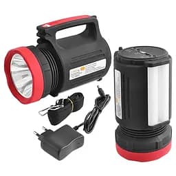 Ліхтар станція Luxury YJ-1902T 5W+22SMD 2 лампи + Powerbank + solar + ЗУ220В (3 режими) - мініатюра 3