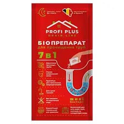 Микробиологический препарат для прочистки труб Profi Plus Drain Line 35 г (182802)