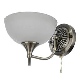 Бра Brille BKL-494W/1 E27 AB настінне накладне класичне