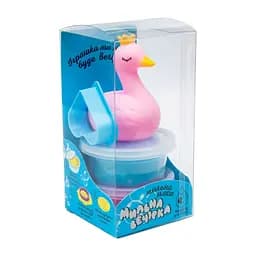 Набір для творчості "Мильна вечірка-лебідь" Strateg 32108ST 2 маси та іграшка