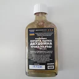 Водная настойка на траве кошачья лапка двудомная 200 мл