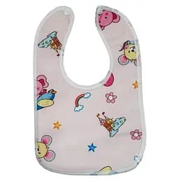 Детский тканевый слюнявчик MGZ-0600-5 на кнопке