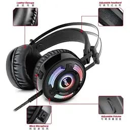 Навушники iPega Gaming with RGB LED PG-R008 Noice Reduction 3.5 mm - мініатюра 3