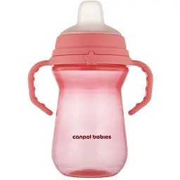 Кружка тренувальна Canpol babies First Cup Bonjour Paris 250 мл рожевий - мініатюра 4
