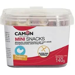 Ласощі Camon для собак, міні кістки з куркою, 140гр