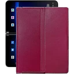 Чохол StatusCASE з екошкіри для планшету Microsoft Surface Duo Бордовий