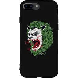 Чохол-накладка Toto Matt TPU 2 mm Print Case Apple iPhone 7 Plus/8 Plus #12 Green Lion Black