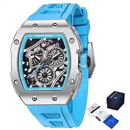 Наручные часы мужские PD-YS012 Silver-Blue Pagani Design acs0031094