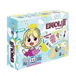 Настільна гра "Емоції" УМНЯШКА 2262-UM 37 карток, 7 варіантів гри