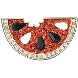 Брошь Арбуз женская брошь-булавка