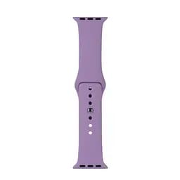 Ремінець Silicone Apple Watch 42/44/45/46/49 мм Light Purple L - мініатюра 2