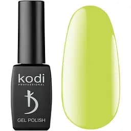 Цветное базовое покрытие для гель-лака Kodi Color Rubber Base Gel Green 8 мл
