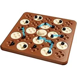 Настільна інтерактивна гра Ummi ME-194 Magnetic Chess Game 5 in a Row Brown