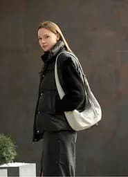 Женская сумка Sambag HOBO S белый 30 х 13 х 8 см (53100030)