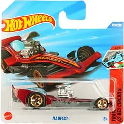 Базова машинка Hot Wheels Trackaces MadFast червона (5785) HYY09-N522