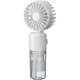 Вентилятор беспроводной ручной F2 с функцией увлажнения белый