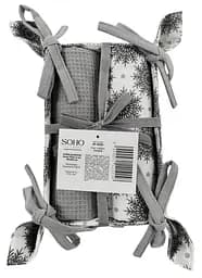 Набір рушників кухонних бавовна SOHO Snow Grey 40х60см 170г/м2 2шт (BS 45561/1) - мініатюра 3