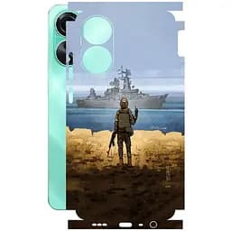 Захисна плівка StatusSKIN для Oppo A78 4G Корпус Вініл Корабель