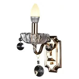 Бра Brille BCL-380W/1 настінне накладне кришталеве свічка класичне E14