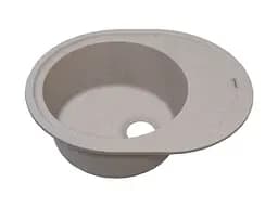 Кухонна мийка Adamant OVUM terra 615x495x200 мм, з крилом 61,5 см - мініатюра 2