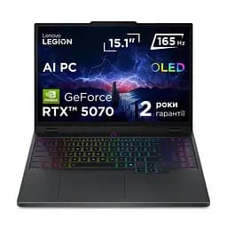 Lenovo Legion 5 15IAX10 (83F00006US Custom 32GB RAM / 2TB SSD / Win11Pro) Eclipse Black (15,1 / OLED / 2560x1600 / Ultra 7-255HX / 32GB RAM / 2TB SSD / RTX 50