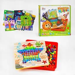 Мозаїка 24749 4FUN Game Club, 180 елементів, 12 картинок-шаблонів, у коробці (6945717411524) - мініатюра 2
