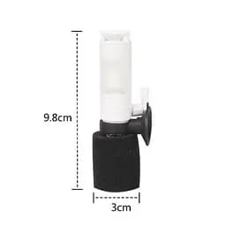 Фильтр насос аквариумный с трубкой бесшумный погружной кислородный для аквариумов до 10-15 л, 1 шт