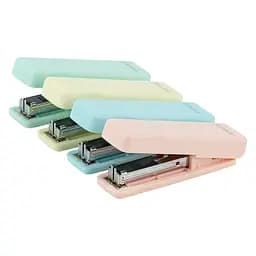 Степлер канцелярський Axent MINI Pastelini №10/5 пластиковий 10 аркушів, м'ятний (4910-18-A) - мініатюра 4