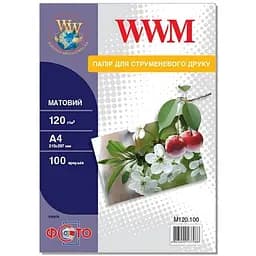 Фотопапір WWM A4 (M120.100)