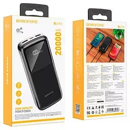 Універсальна мобільна батарея Borofone Mike BJ17A 20000mAh 10W (Чорний) - мініатюра 5