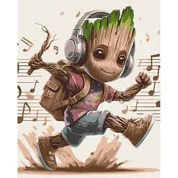 Набор для росписи Art Craft Музыкальный Грут 40х50 см (16521-AC)