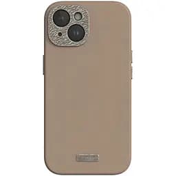 Чохол-накладка Moshi Napa Slim Hardshell Case Woodsmoke Brown для iPhone 15 (99MO231105) - мініатюра 2