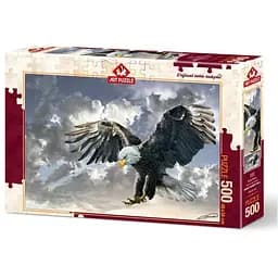 Пазл Art Puzzle Чорно-білий Білоголовий орлан 500 ел. (4167)