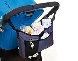 Сумка-органайзер на коляску DreamBaby On-The-Go Blue Denim, синя (F2256) - мініатюра 6