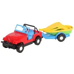 Іграшка Tigres Color Cars Авто-джип з причепом 1 шт. в асортименті (39007)