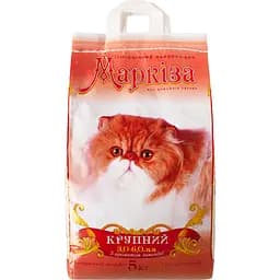 Наповнювач для котячих туалетів Маркіза № 1 бентонітовий крупний з ароматом лаванди 5 кг