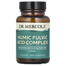 Комплекс гуминовых фульвокислот Dr. Mercola Humic Fulvic Acid Complex 30 капсул