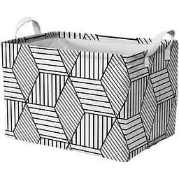 Кошик Idea Home Geometry тканинний 38x26x24 см (TC-33 ткан. Geometry)