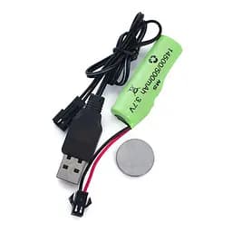 Зелена Машинка на радіокеруванні ( USB зарядка, змінює форму, світло, звук) 3688-G106A - мініатюра 5